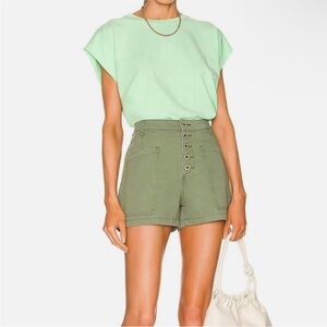 NWT Pistola Tammy High Rise Shorts in Colonel Size 26